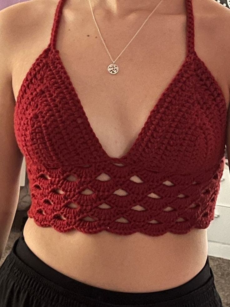 Crochet tops
