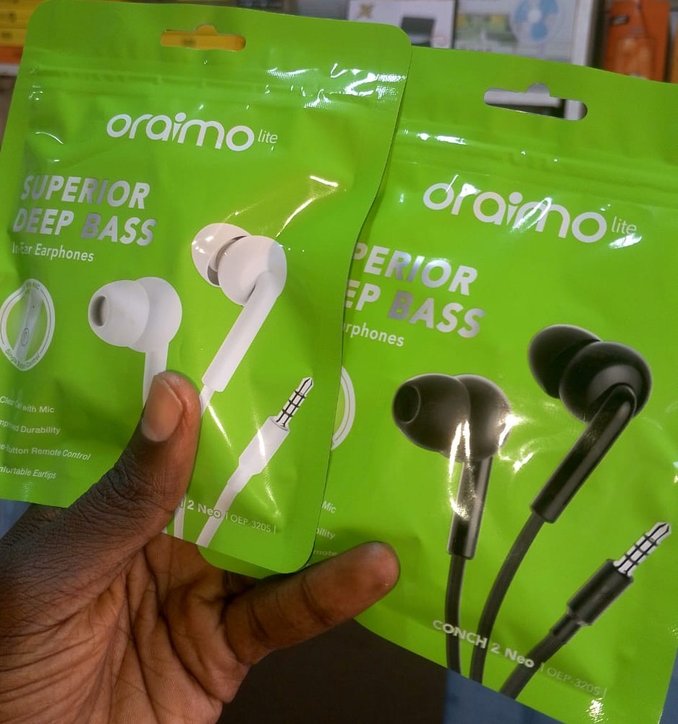 Original Oraimo earphones