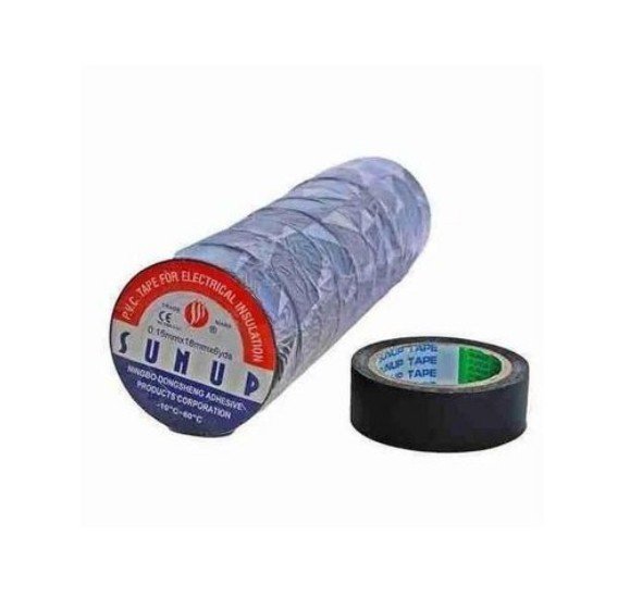 Insulating black electrical tape