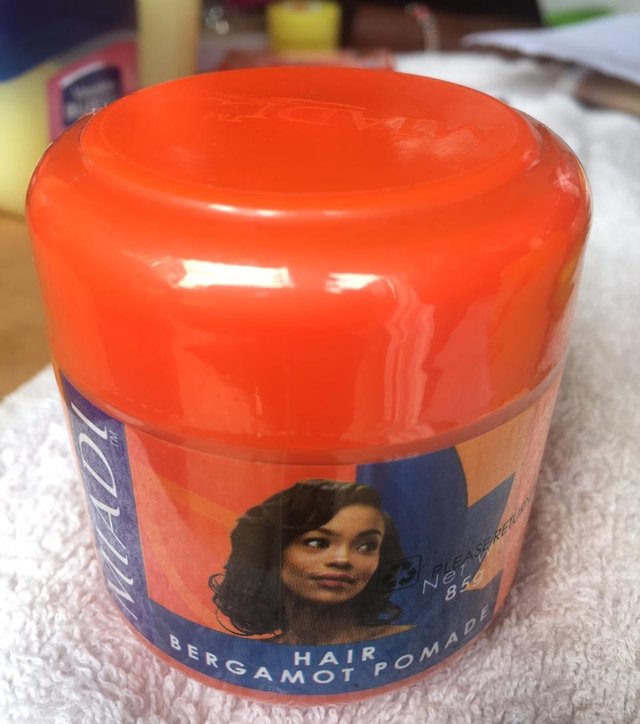 Miadi hair food Bergamot pomade