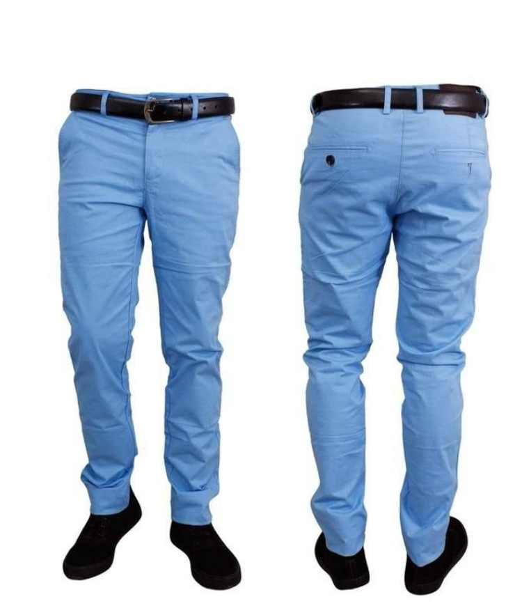 MEN'S SOFT SLIM FIT KHAKI TROUSER