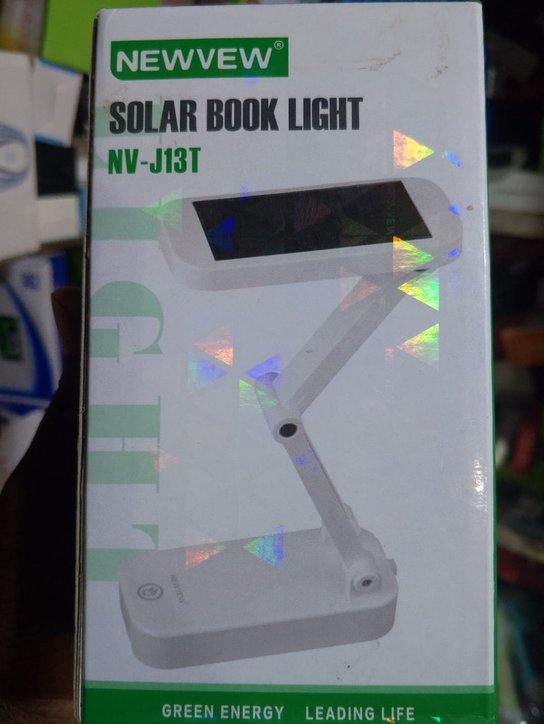 Solar book light