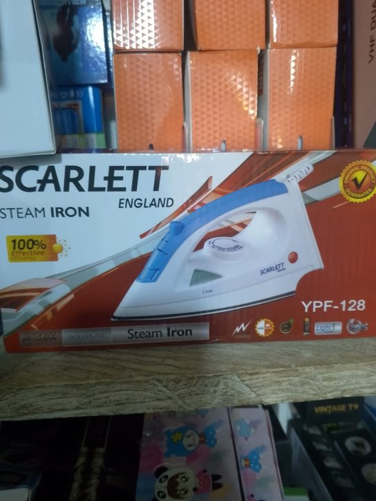 Scarlet steam iron