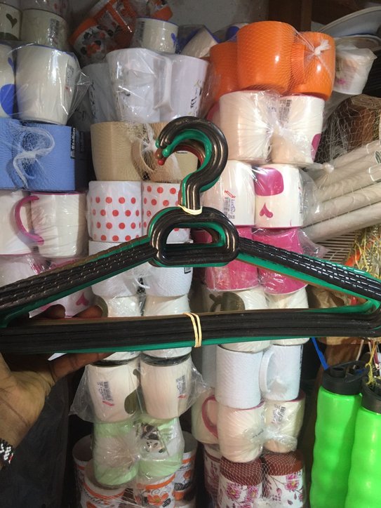 Plastic hangers