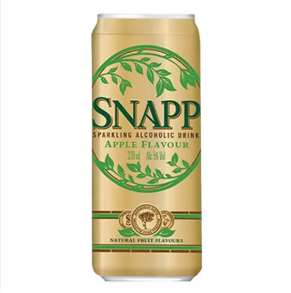SNAPP APPLE BEER 330ML