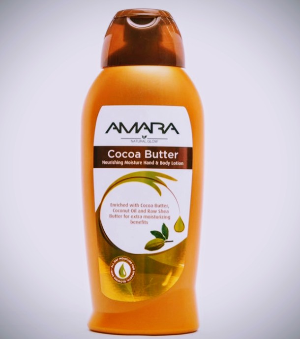 Amara Natural Glow Cocoa Butter lotion 400ml