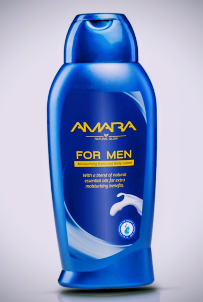 Amara Natural Glow for Men lotion