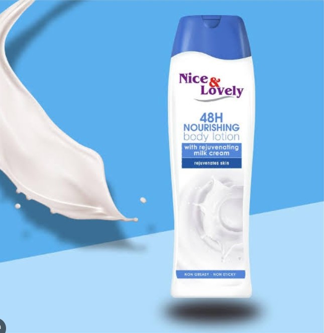 Nice & Lovely rejuvenating milk cream lotion