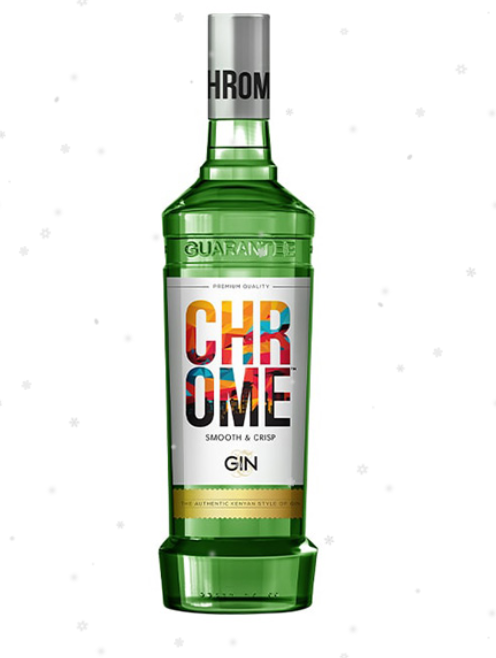 CHROME GIN 750ML