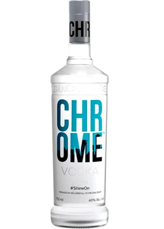 CHROME VODKA 750ML