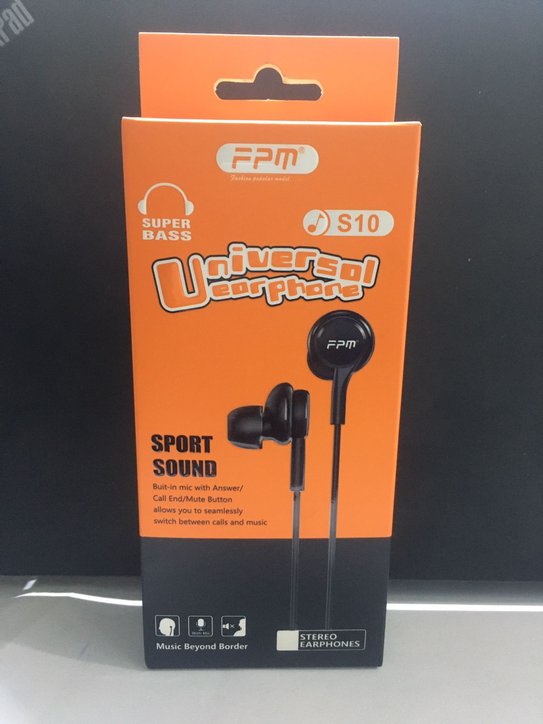 Fpm universal deep bass earphone|Built-in mic