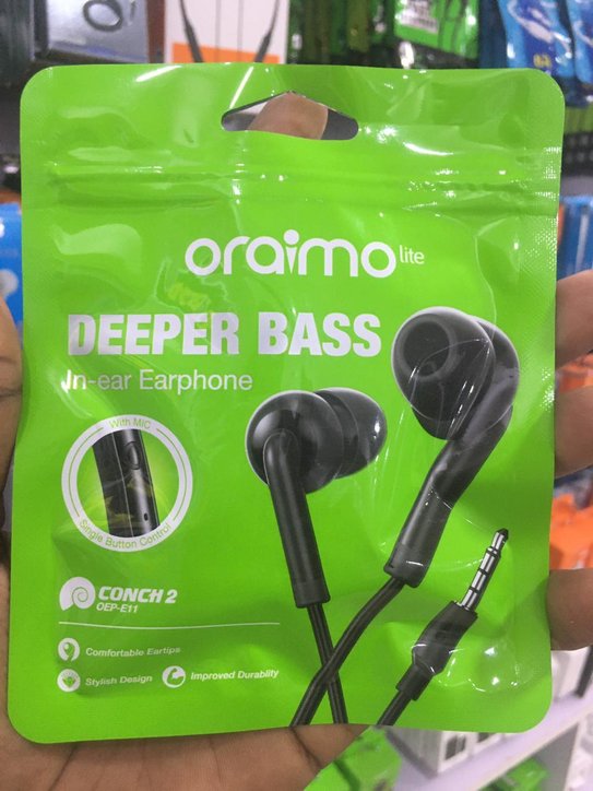 Oraimo deeper bass earphones