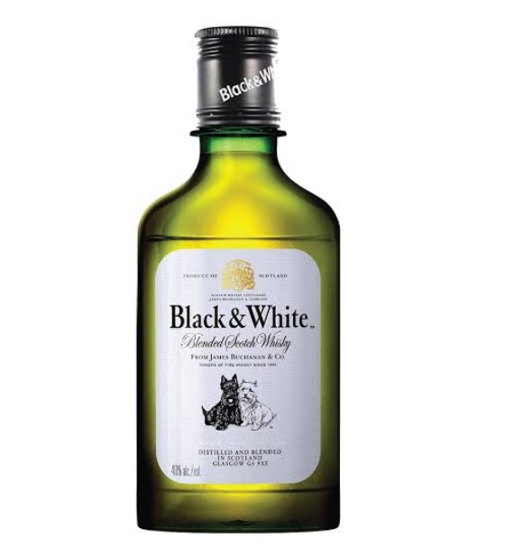 BLACK AND WHITE 375ml