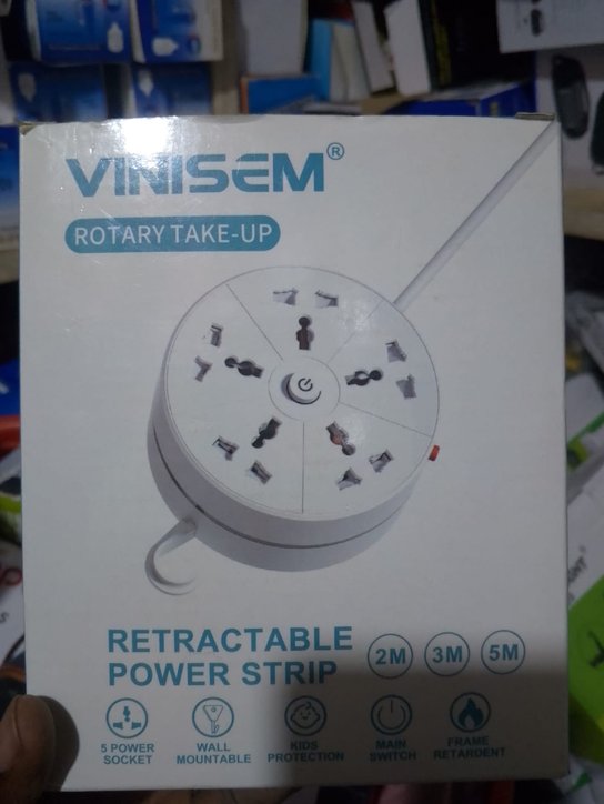 VINISEM Multifunctional power strip,Short circuit 