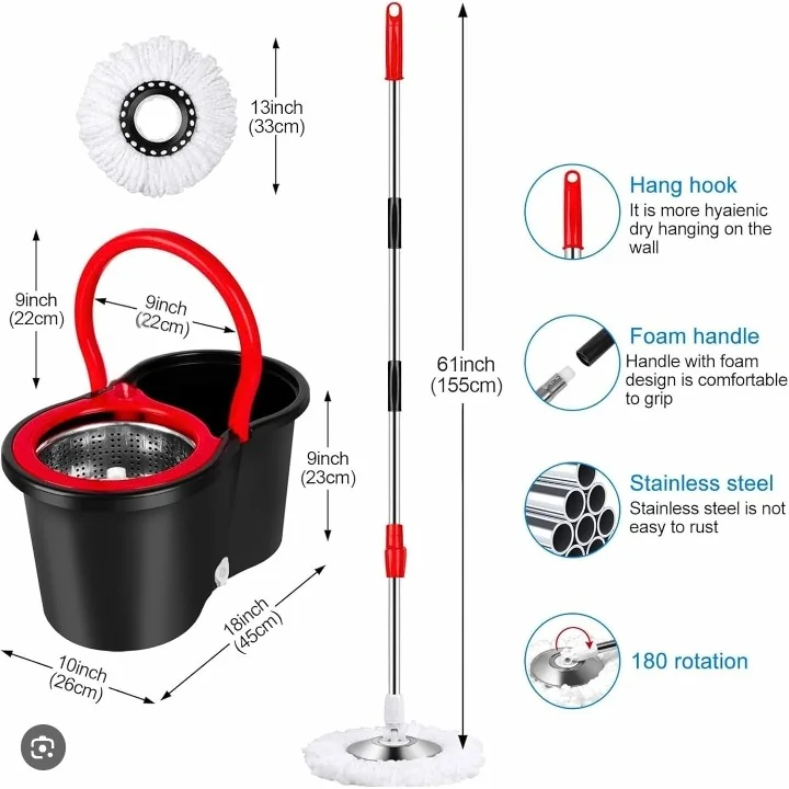 SM360 Spin Mop with a bucket system.