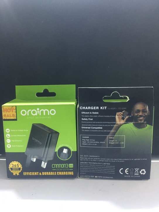 Oraimo hot sale micro USB charger