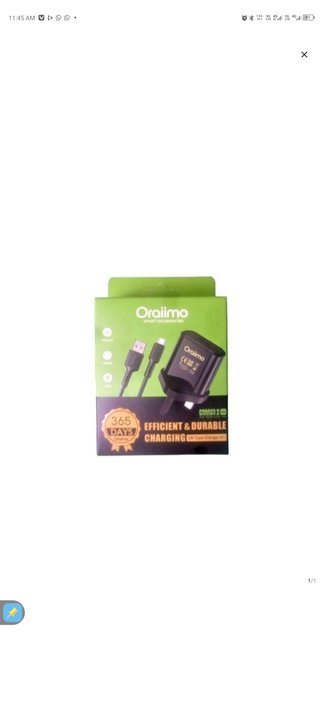 Anifast oraimo copy charger, micro