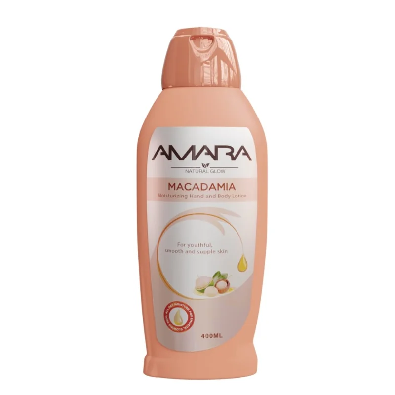 Amara Natural Glow Macadamia Moisturizing lotion
