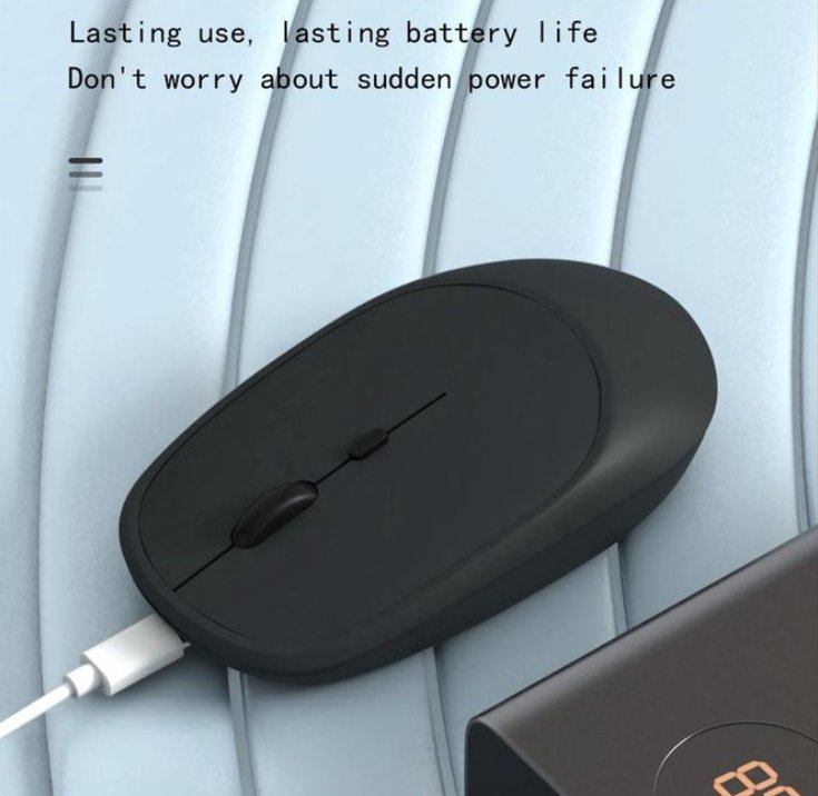 Wireless Bluetooth 5.0+2.4g Dual-modeOptical mouse