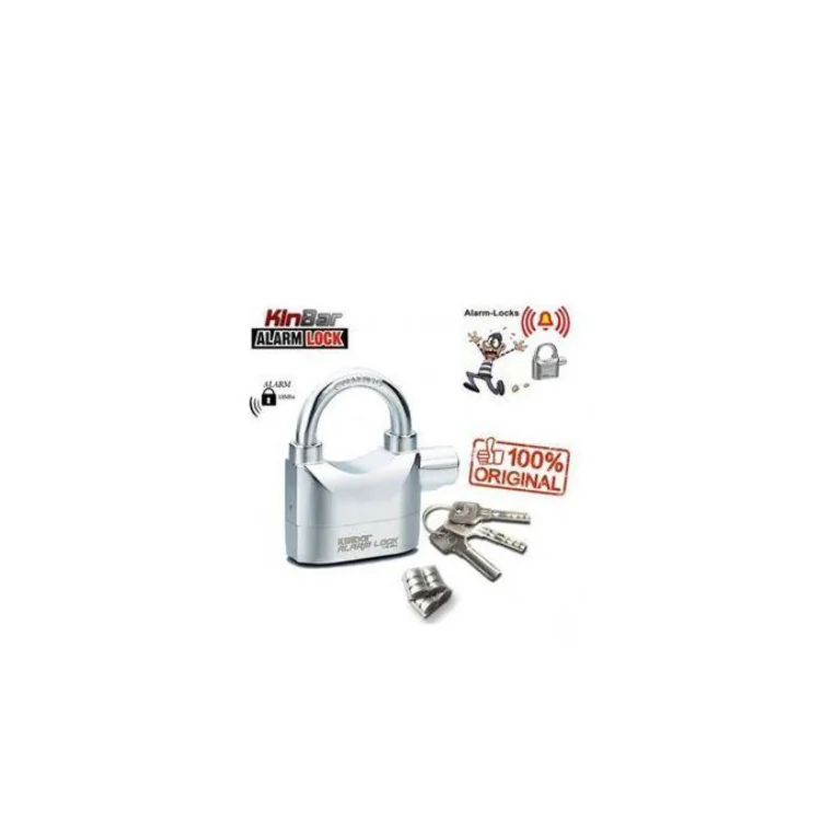KIN BAR ALARM LOCK PADLOCK