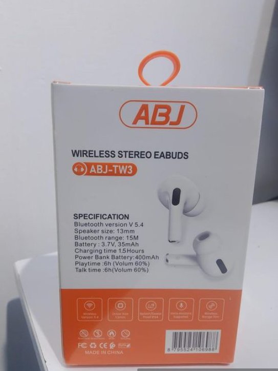 STEREO WIRELESS EARBUDS ABJ