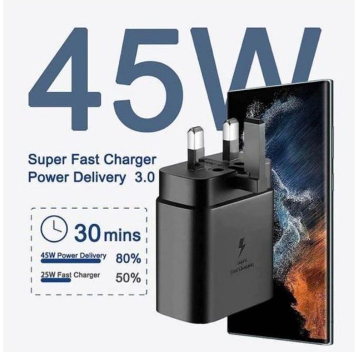 Samsung 45 watts super fast type C to C