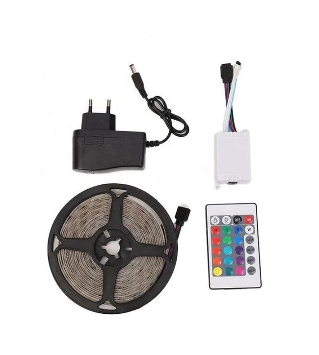 Remote controlled led strip/snake light 