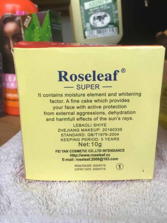 ROSE LEAF SUPER FACE POWDER 