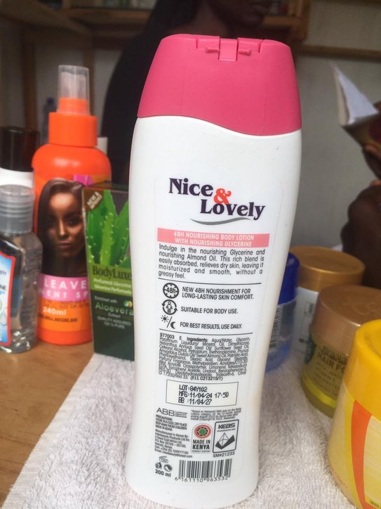 NICE AND LOVELY 48H NOURISHING BODY LOTION 200ml